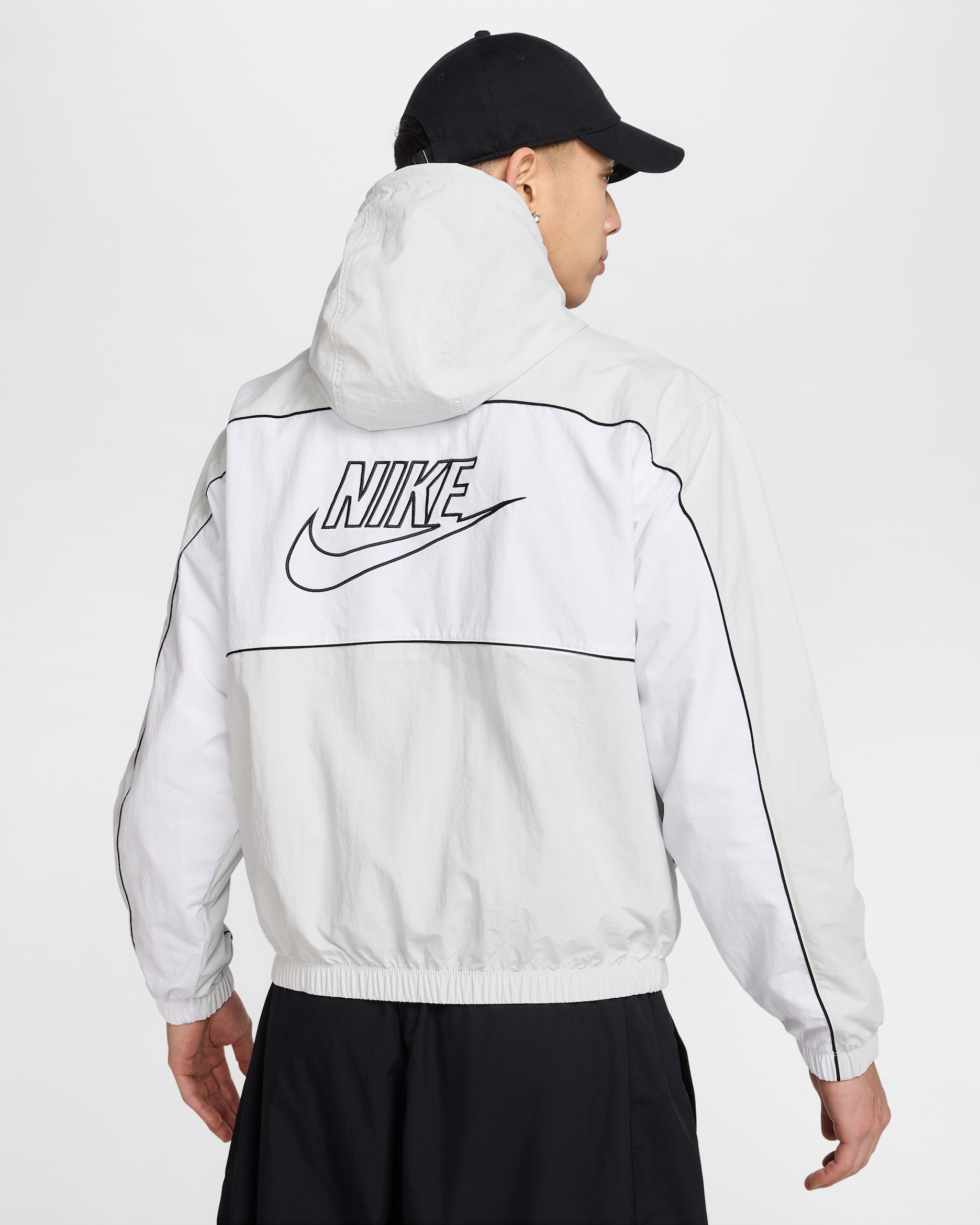  Club Men ジャケット M 黒/白 Nike Club Men's Hooded Jacket. Nike ID